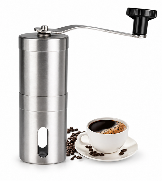 Molinillo Manual Moledor De Cafe Triturador Acero 12,5cm