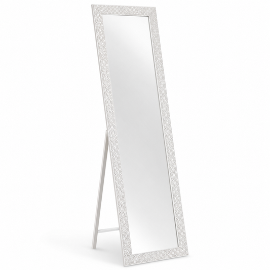 Espejo Pedestal Rectangular Espejo Cuerpo Entero 146x36cm