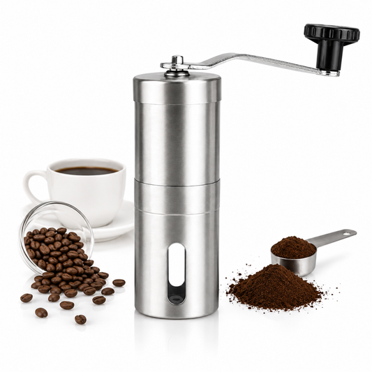 Molinillo Manual Moledor De Cafe Triturador Acero 50ml
