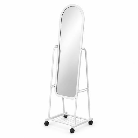 Espejo Pedestal Ovalado Espejo Largo Cuerpo Entero 160x43cm