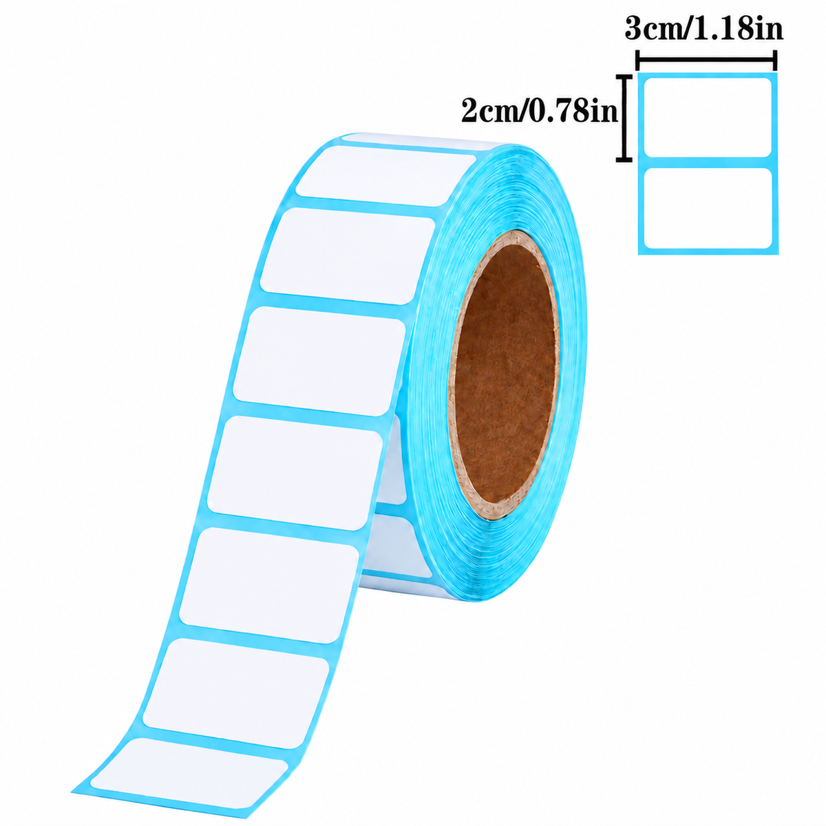 Etiquetas Termicas Autoadhesivas 30x20mm Rollo 1000 Unidades