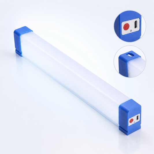 Barra Luz Led Recargable Lampara Portátil Usb Tubo 32cm