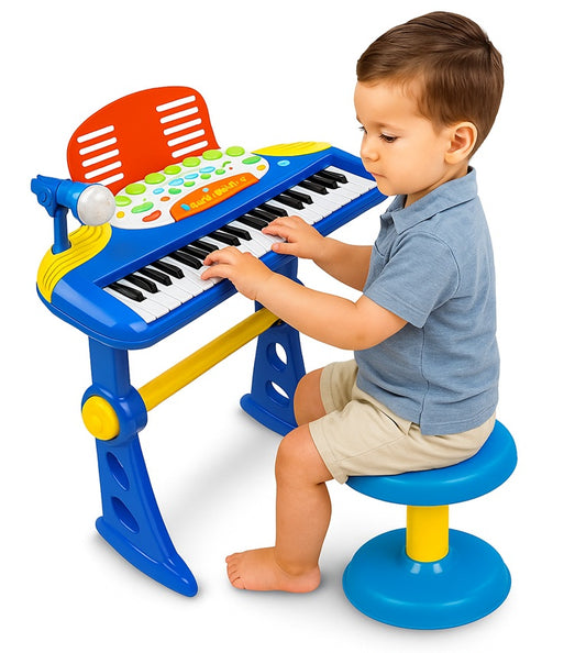 Piano Musical Infantil Teclado Musical 37teclas Soporte