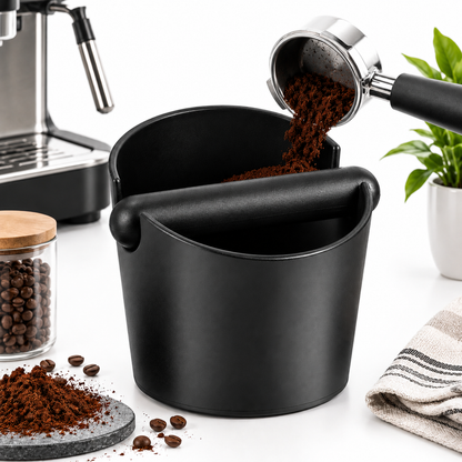 Borra Cafe Manual Knock Box Contenedor Recipiente 1l
