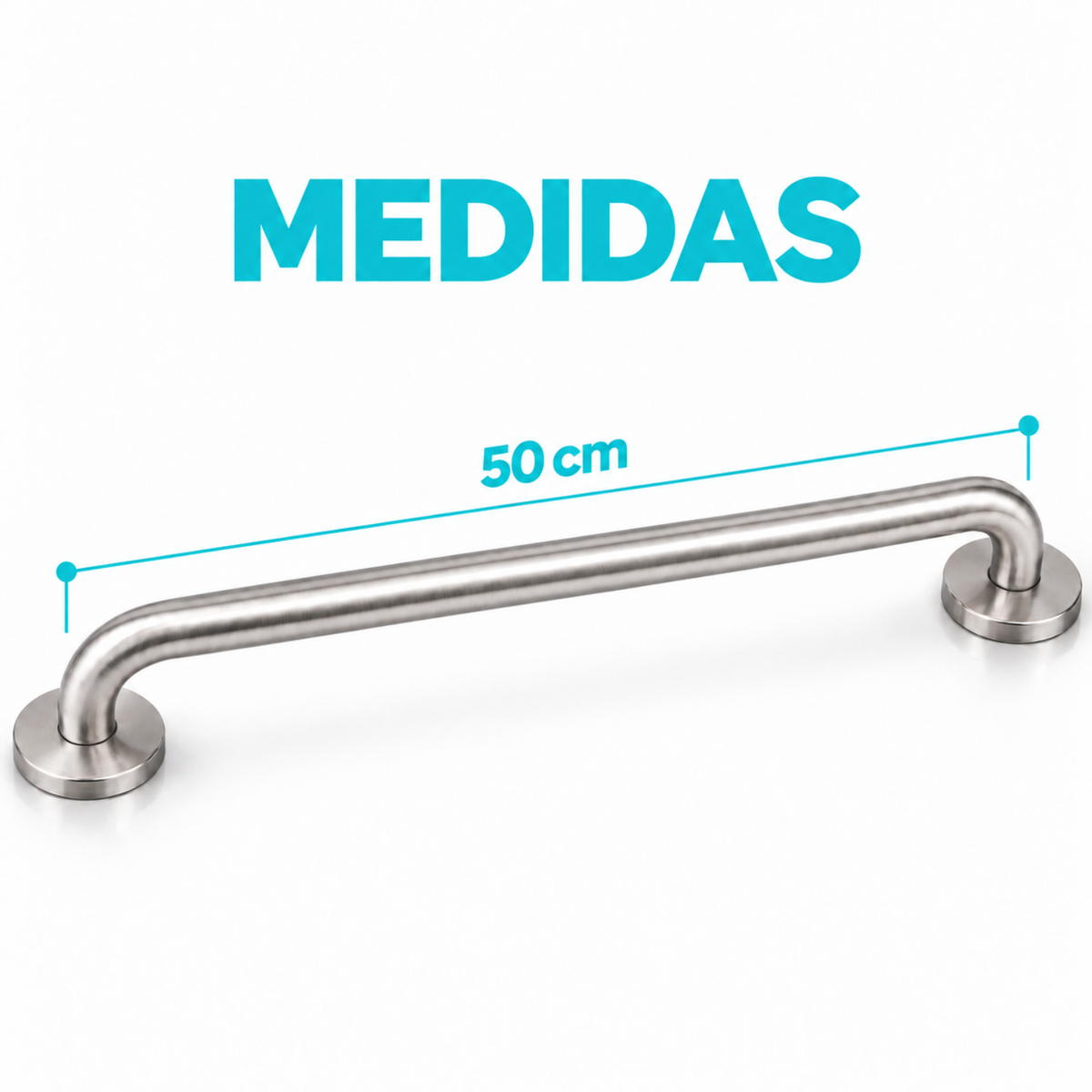 Barra De Seguridad Para Baño 50cm
