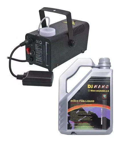 Maquina De Humo Para Fiestas Con Control 600w + Liquido Eventos fiestas