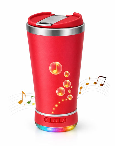 Vaso Termico Parlante Taza Acero Inoxidable C/destapador