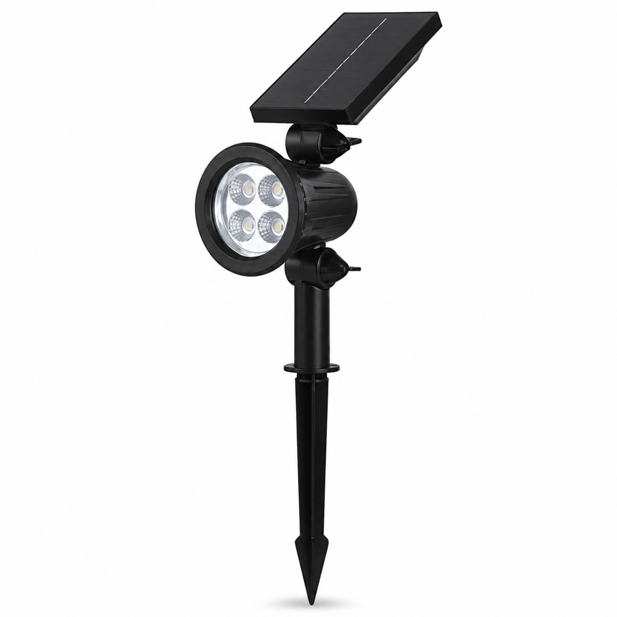 Led Solar Cesped Luz Foco Al Aire Libre Jardin Foco Estaca