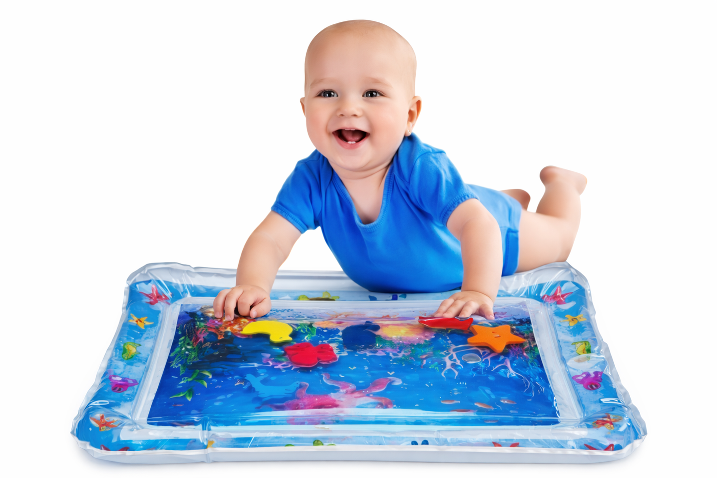 Alfombra Sensorial De Agua Piscina De Agua Inflable Bebe