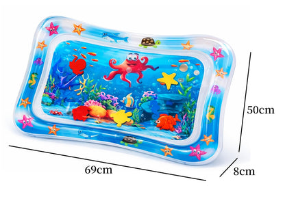 Alfombra Sensorial De Agua Piscina De Agua Inflable Bebe
