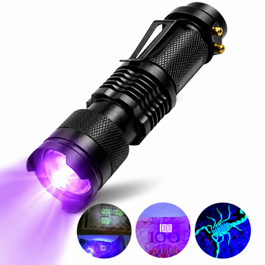 Linterna Uv Linterna Luz Ultravioleta Linternas Recargables