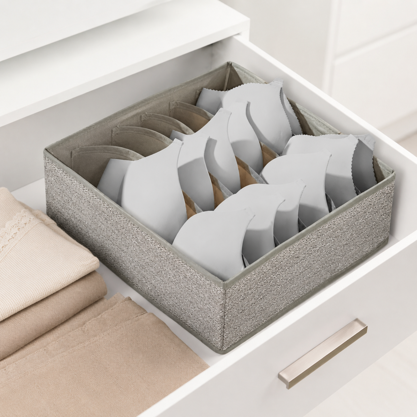 Caja Organizadora Plegable Caja Almacenamiento 32x32x12cm