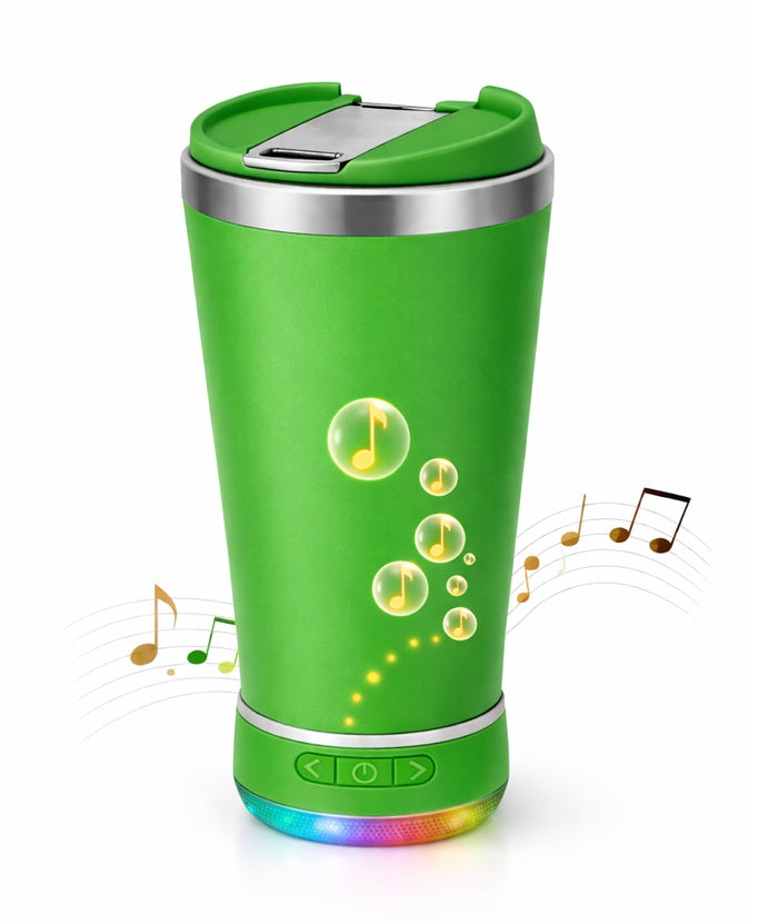 Vaso Termico Parlante Taza Acero Inoxidable C/destapador