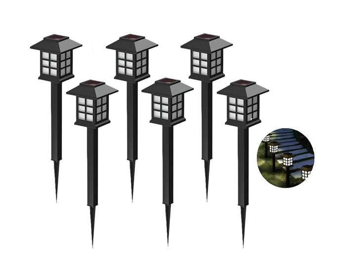 X6 Farol Solar Exterior Lamparas Solares Para Jardin Farol